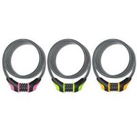 Cyclestore OnGuard Onguard Neon Combo Cable Lock 180cm X 10mm 180cm X 10mm - Neon Pink | Save up to 12% with Loyalty Scheme & FREE 48hr tracked postage over £20.