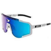 Cyclestore Scicon sports Scicon Sports Aeroscope Multimirror Sunglasses Gloss White/multimirror Blue Gloss White/Multimirror Blue Lens | Save up to 12% with Loyalty Scheme & FREE 48hr tracked postage over £20.