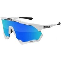 Cyclestore Scicon sports Scicon Sports Aeroshade Xl Multimirror Sunglasses Gloss White/multimirror Blue Gloss White/Multimirror Blue Lens | Save up to 12% with Loyalty Scheme & FREE 48hr tracked postage over £20.