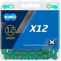 Cyclestore KMC Kmc X12 Chain Aurora Green 126l | Save up to 12% with Loyalty Scheme & FREE 48hr tracked postage over £20.