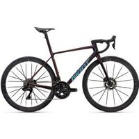 Image of Giant Tcr Advanced Sl 0 Dura Ace Road Bike 2025 Large - Gloss Black Lava/Iris