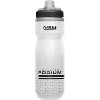 Image of Camelbak Podium Chill Insulated Bottle 21oz 600ml White/black 21oz/600ml - White/Black