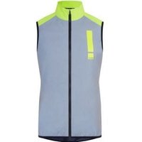 Image of Hump Ultra Reflect Waterproof Gilet XXXX-Large - Silver Reflect/Hi-Viz Yellow
