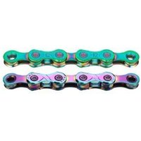 Cyclestore KMC Kmc X12 Aurora Pre-waxed Chain 126l 126L - Aurora Green | Save up to 12% with Loyalty Scheme & FREE 48hr tracked postage over £20.