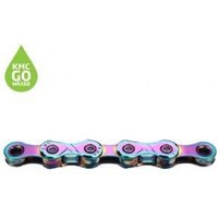 Cyclestore KMC Kmc X11 Aurora Blue Pre-waxed Chain 118l 118L - Aurora Blue | Save up to 12% with Loyalty Scheme & FREE 48hr tracked postage over £20.