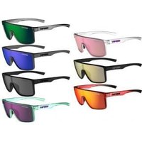 Image of Tifosi Sanctum Single Lens Sunglasses Crystal Red Fade