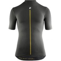 Image of Assos Spring Fall Short Sleeve Skin Layer P1 0 - Anthracite Grey