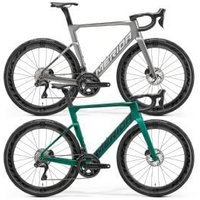 Image of Merida Reacto 8000 Carbon Aero Road Bike Medium 2025 Medium - Gunmetal Grey/Silver