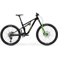 Cyclestore Merida Bikes Merida One-sixty Fr 800 Mullet Mountain Bike 2025 Long - Black/Grey/Green | Save up to 12% with Loyalty Scheme & FREE 48hr tracked postage over £20.