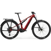 Image of Merida Eone-forty 675 Eq 29er Electric Mountain Bike 2025 Mid - Dark Red/Black