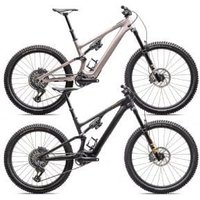 Cyclestore Specialized Turbo Levo Sl 2 Expert Carbon Mullet Electric Mountain Bike 2025 S3 - Champaign/Cool Grey /Metallic Obsidian | Save up to 12% with Loyalty Scheme & FREE 48hr tracked postage over £20.