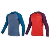 Image of Endura Singletrack Fleece Jersey Small - Ensign Blue