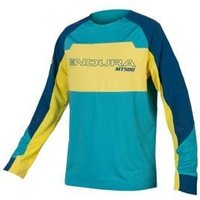 Endura Mt500 Burner Lite Long Sleeve Trail Jersey Blueberry