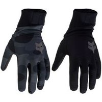 Image of Fox Defend Pro Fire Dwr 3-Layer Softshell Trail Gloves Medium - Black