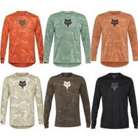 Image of Fox Ranger Trudri® Long Sleeve Trail Jersey Large - Dirt Brown