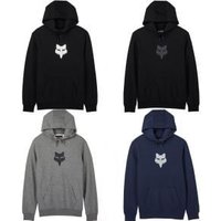 Image of Fox Head Fleece Hoodie XX-Large - Midnight Blue