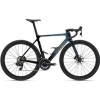 Cyclestore Giant Bikes Giant Liv Enviliv Advanced Pro 0 Sram Axs Womens Road Bike 2025 Small - Gloss Ocean Twilight/Carbon Smoke/Gold Chrome | Save up to 12% with Loyalty Scheme & FREE 48hr tracked postage over £20.