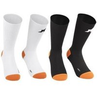 Image of Assos RSR Socks S11 2025 0 - White Series