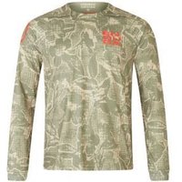 Image of Endura Ltd Edition Grid Floral Printed Long Sleeve Trail Jersey