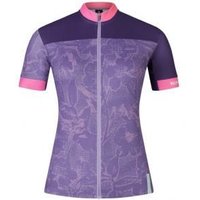 Image of Endura Floral Block Fs260 Print Womens Jersey 2025 X-Small - Floral Block Bramble