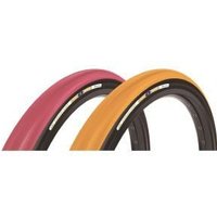 Image of Panaracer Gravelking Slick Colour Edition Tlr Gravel Tyre 2025 700X40C - Honey Butter/Black