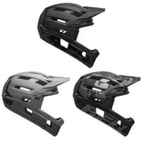 Image of Bell Super Air R Spherical Mips Full Face Helmet W/ Removeable Chin Guard 2025 Small - Black Camo