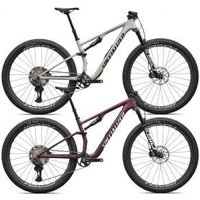Image of Specialized Epic 8 Expert Di2 Carbon 29er Mountain Bike 2026 Medium - Satin Bordeaux Metallic/White
