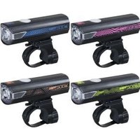 Image of Cateye Ampp 500s Colour Edition Front Bike Light Front - 500 Lumen - Black/Green