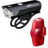 Cateye Ampp 200/viz 100 USB-C Light Set