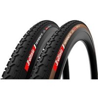 Image of Vittoria Terreno T80 Coarse Loose G2.0 TLR Gravel Endurance Tyre 2025 700x50c - Black
