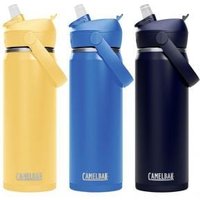 Cyclestore Camelbak Thrive Flip Straw Vacuum Insulated Stainless Steel Bottle 600ml/20oz 600ml/20oz - Navy | Save up to 12% with Loyalty Scheme & FREE 48hr tracked postage over £20.