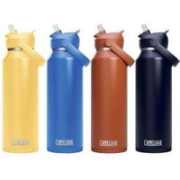 Cyclestore Camelbak Thrive Flip Straw Vacuum Insulated Stainless Steel Bottle 1.2 Litre/40oz 1.2 Litre/40oz - Navy | Save up to 12% with Loyalty Scheme & FREE 48hr tracked postage over £20.