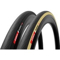 Image of Vittoria Rubino V Folding Black Tan G2.0 Clincher Road Tyre 700x32c - Black
