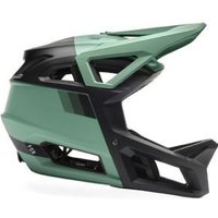 Image of Fox Proframe Rs Sol Mips Full Face Mtb Helmet 2025 Large - Pine Green