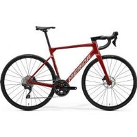 Cyclestore Merida Bikes Merida Scultura 4000 Carbon Road Bike 2026 Medium - Heritage Red (Grey) | Save up to 12% with Loyalty Scheme & FREE 48hr tracked postage over £20.