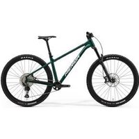 Cyclestore Merida Bikes Merida Big Trail 600 29er Mountain Bike 2026 Small - Deep Forest Green (White) | Save up to 12% with Loyalty Scheme & FREE 48hr tracked postage over £20.