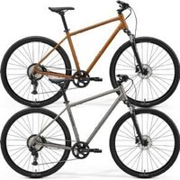 Cyclestore Merida Bikes Merida Crossway 20 700c Sports Hybrid Bike 2026 Small - Silk Fall Leaf Brown (Wild Honey) | Save up to 12% with Loyalty Scheme & FREE 48hr tracked postage over £20.
