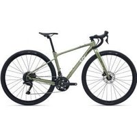 Cyclestore Giant Bikes Giant Liv Devote 2 Womens Gravel Bike 2026 X-Small - Gleaming Olive | Save up to 12% with Loyalty Scheme & FREE 48hr tracked postage over £20.