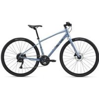 Cyclestore Giant Bikes Giant Liv Alight Disc 2 Womens Sports Hybrid Bike 2026 X-Small - Frost Silver | Save up to 12% with Loyalty Scheme & FREE 48hr tracked postage over £20.