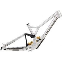 Cyclestore Specialized Demo Race Mullet Downhill Frameset S2 - Gloss Flake Silver/Gunmetal/Brushed | Save up to 12% with Loyalty Scheme & FREE 48hr tracked postage over £20.