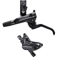 Cyclestore Shimano Deore Shimano Br-m6120/bl-m6100 Deore Bled Brake Lever/post Mount 4 Pot Calliper REAR LEFT - Black | Save up to 12% with Loyalty Scheme & FREE 48hr tracked postage over £20.