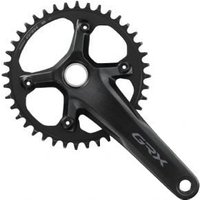 Image of Shimano Fc-rx610 Grx Chainset 40t Single 12-speed 2 Piece Design 38T - 175 MM