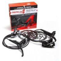 Cyclestore Clarkes Clarks React-4 Piston Hydraulic Brakes 160/160mm | Save up to 12% with Loyalty Scheme & FREE 48hr tracked postage over £20.