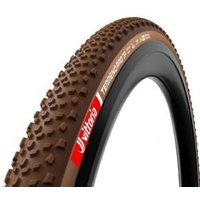 Cyclestore Vittoria Terreno T60 Pro Mixed TLR Eco Gravel Race Tyre 2025 700x35c - Natural Brown/Dark Brown | Save up to 12% with Loyalty Scheme & FREE 48hr tracked postage over £20.