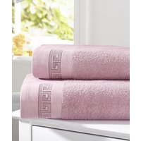 Damart Pack of 2 Greek key towels at Damart Damart Pack of 2 Greek key towels.