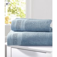 Damart Pack of 2 Greek key towels at Damart Damart Pack of 2 Greek key towels.