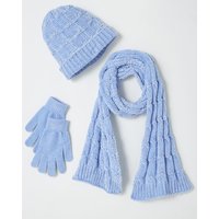 Damart Hat, Scarf & Glove Set