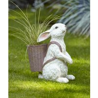 Damart Rabbit with Basket Ornament
