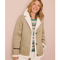 Damart Faux Sheepskin Coat