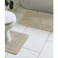 Damart Armoni Non-Slip Pedestal & Bath Mat Set at Damart Damart Armoni Non-Slip Pedestal & Bath Mat Set.